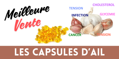 Capsules d'Ail meilleure vente